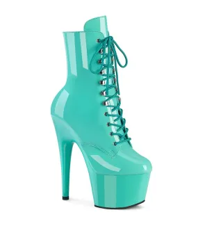 ADORE-1020 - Plateau Stiefelette - Türkis | Pleaser online günstig kaufen!