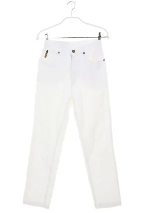 ARMANI JEANS - Mom-Jeans mit Logo-Patch - W24