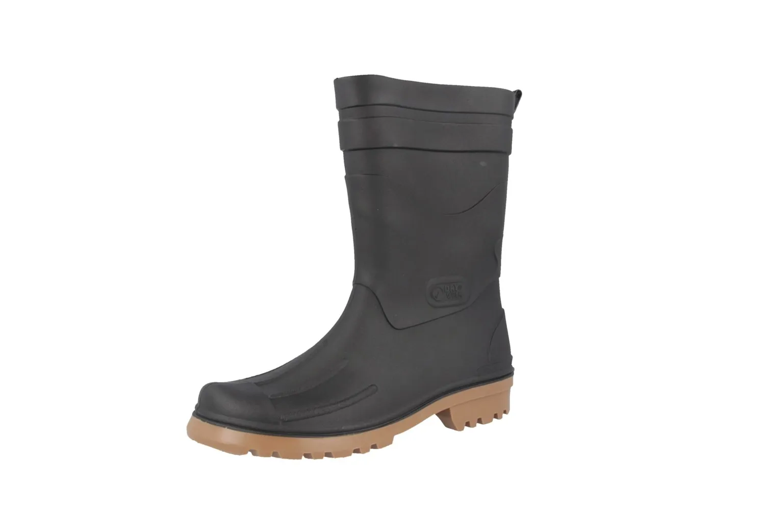 Bockstiegel Gummistiefel in Übergrößen Schwarz Dirk - Schwarz/Para große Herrenschuhe