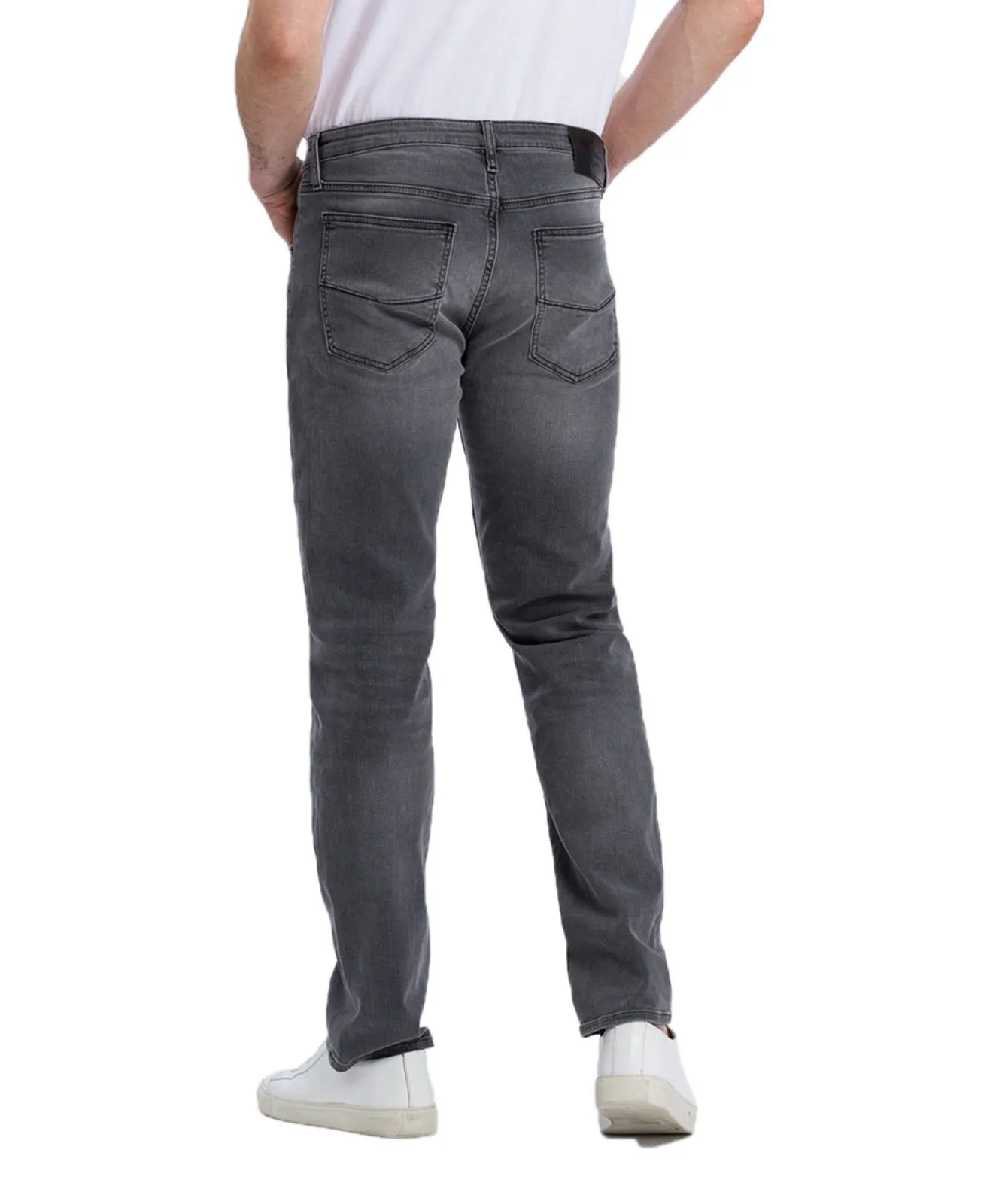 Cross Jeans Damien - graue Slim Straight fit Jeans