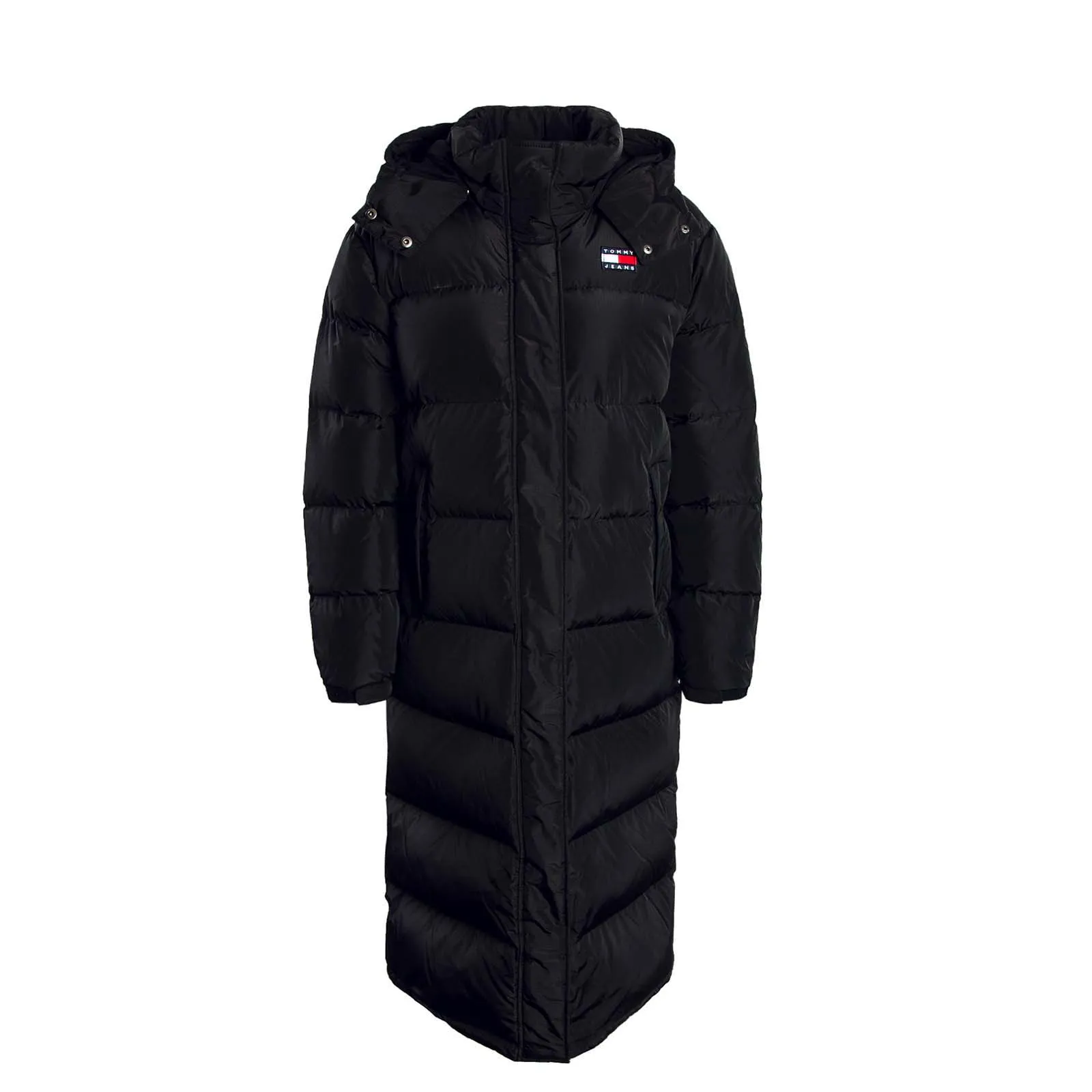 Damen Steppmantel - Alaska Long Puffer - Black