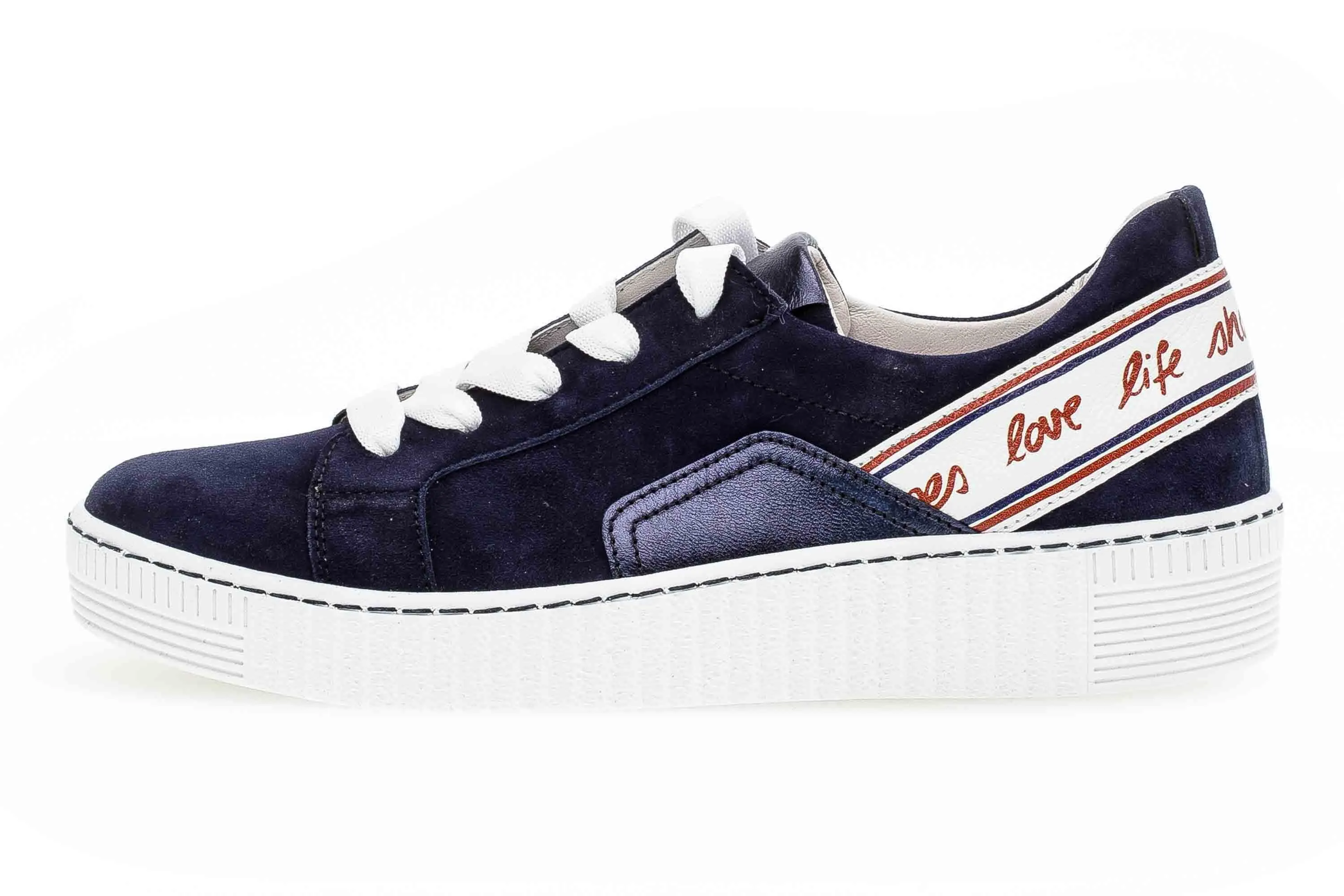 Gabor Jollys Sneaker in Übergrößen Blau 43.331.16 große Damenschuhe