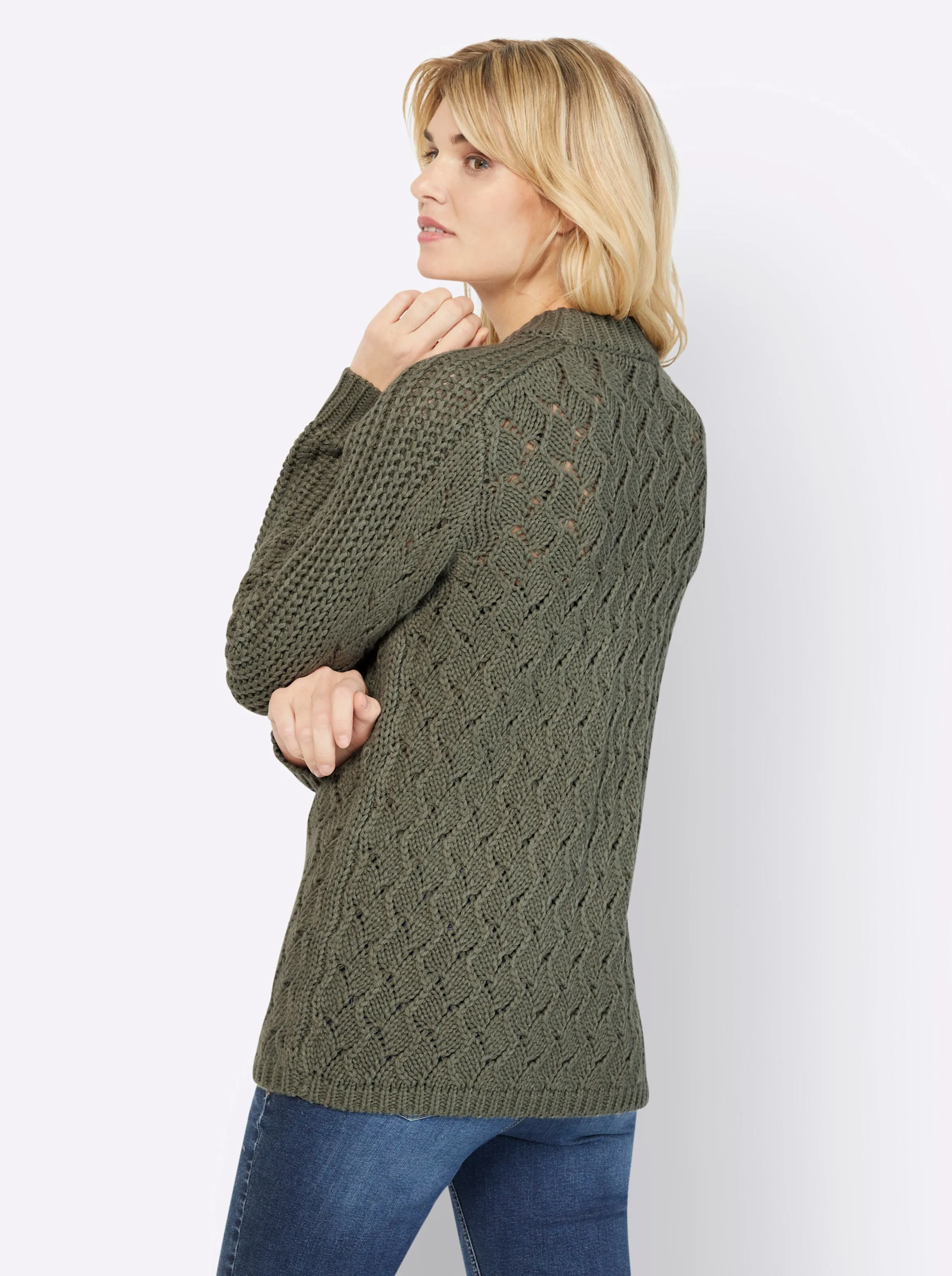 heine Pullover in khaki