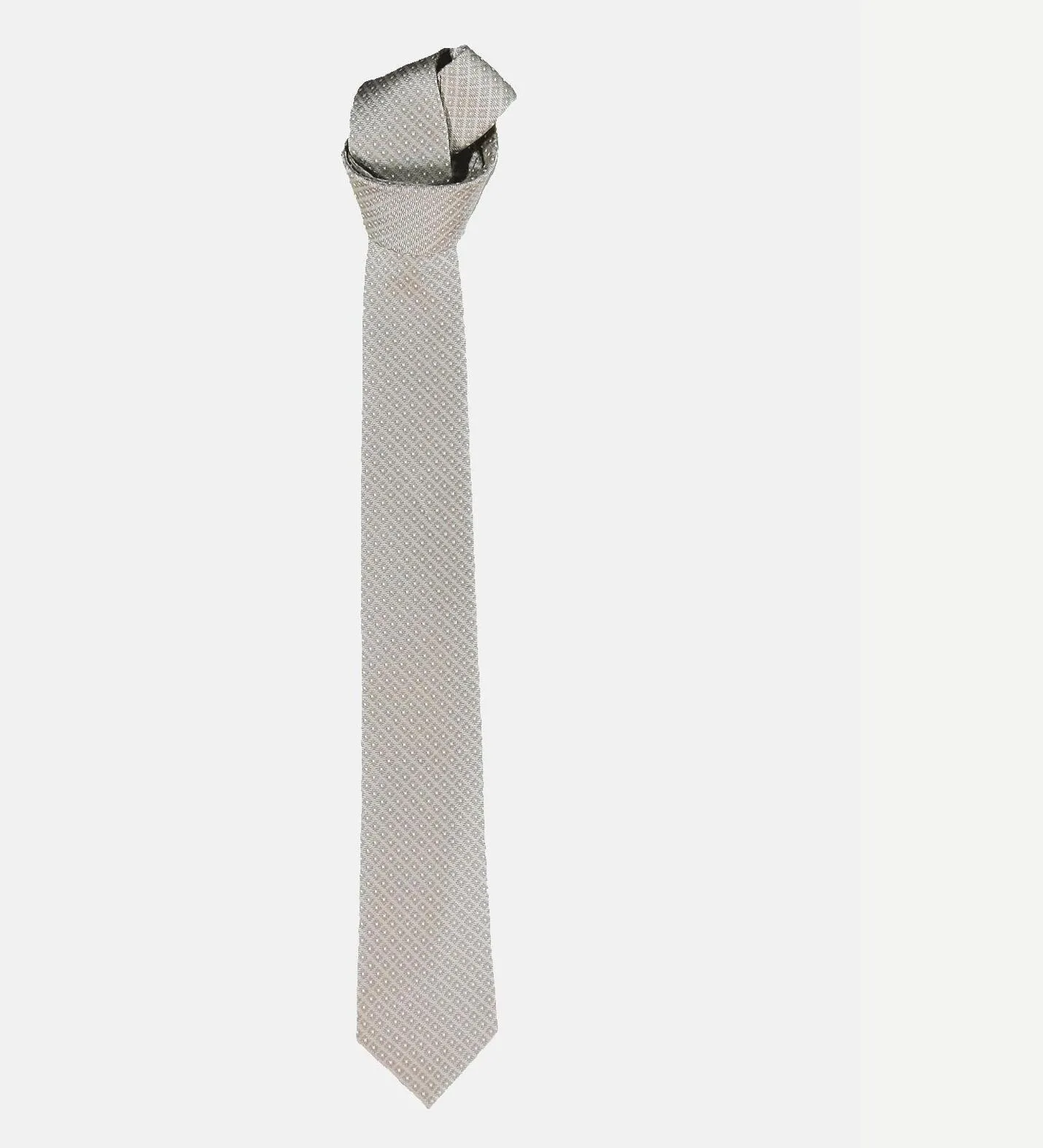Herren engbers Modische Krawatte mit dezentem Muster in Beige kaufen 31361