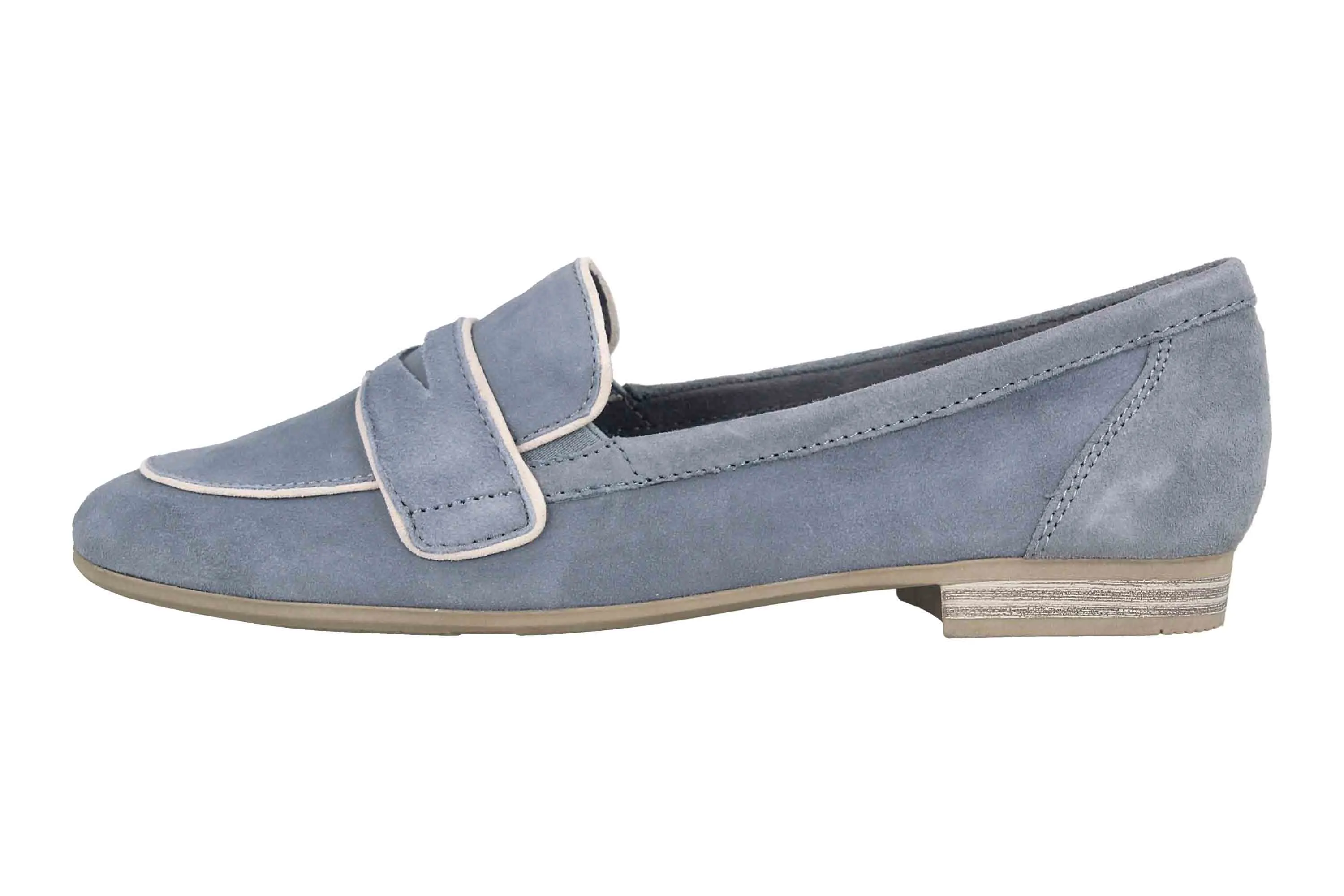 Jana Slipper in Übergrößen Blau 8-8-24201-26 809 große Damenschuhe