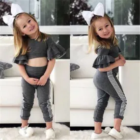 Shirt und Hose Outfit für Mädchen