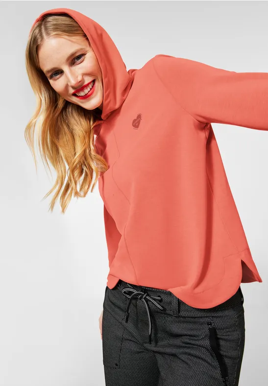 Street One Hoodie Shirt mit Kapuze 