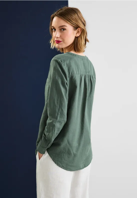 Street One Leinen-Baumwolle-Mix Bluse 