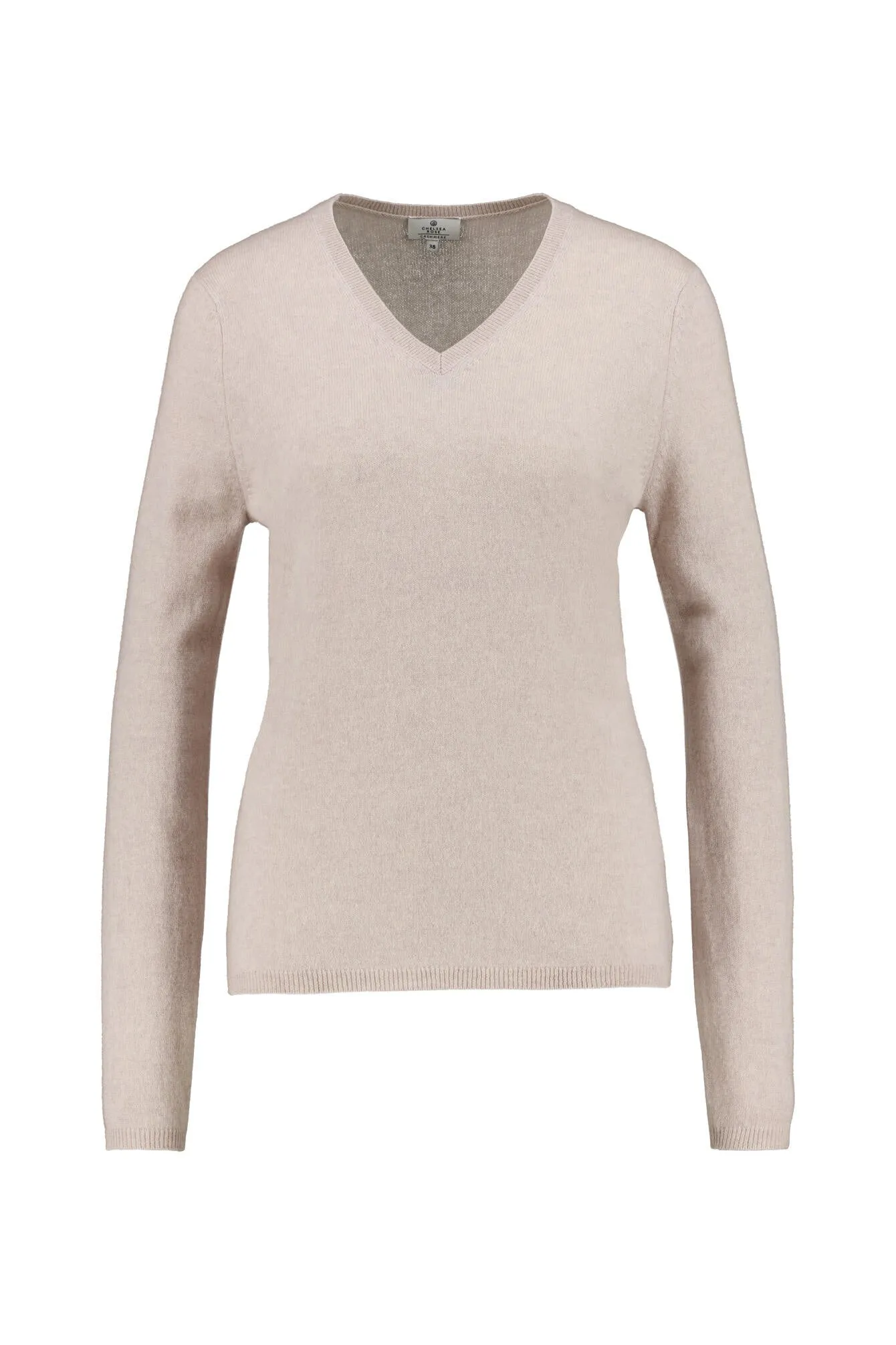 Strickpullover mit V-Ausschnitt