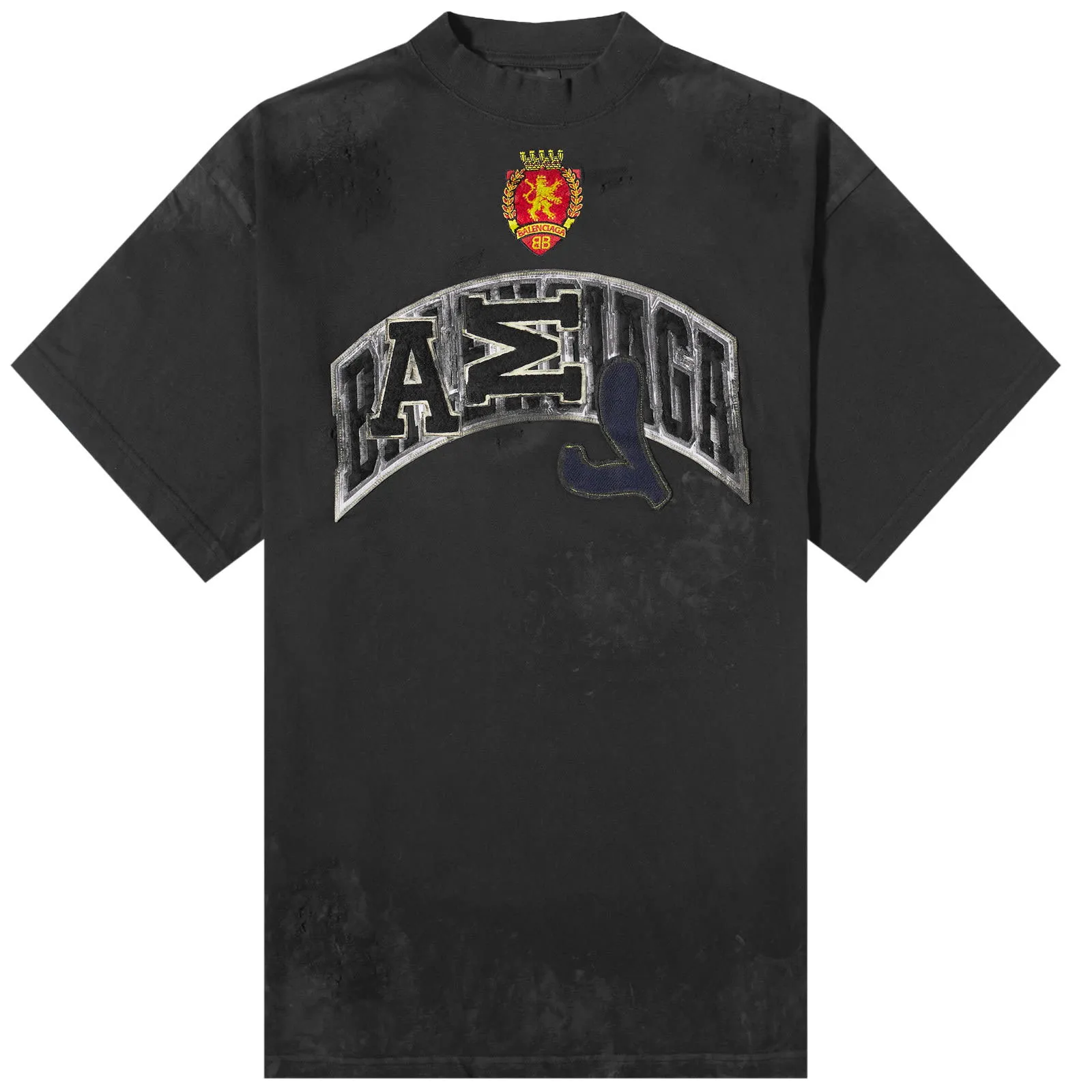 T-shirt Balenciaga Skater Logo T-Shirt 739028-TOVN2-1055