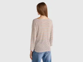 T-Shirt mit 3/4-Ärmeln