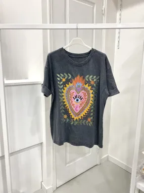 T-Shirt mit Muster