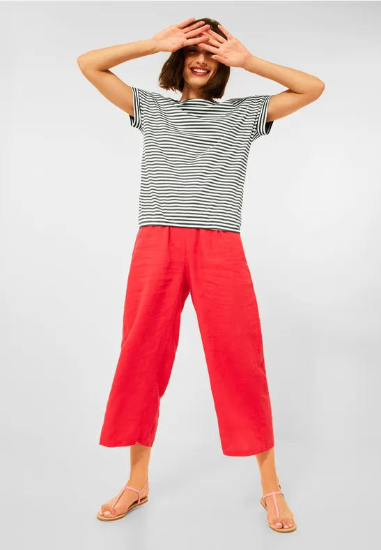 T-Shirt mit Streifenmuster