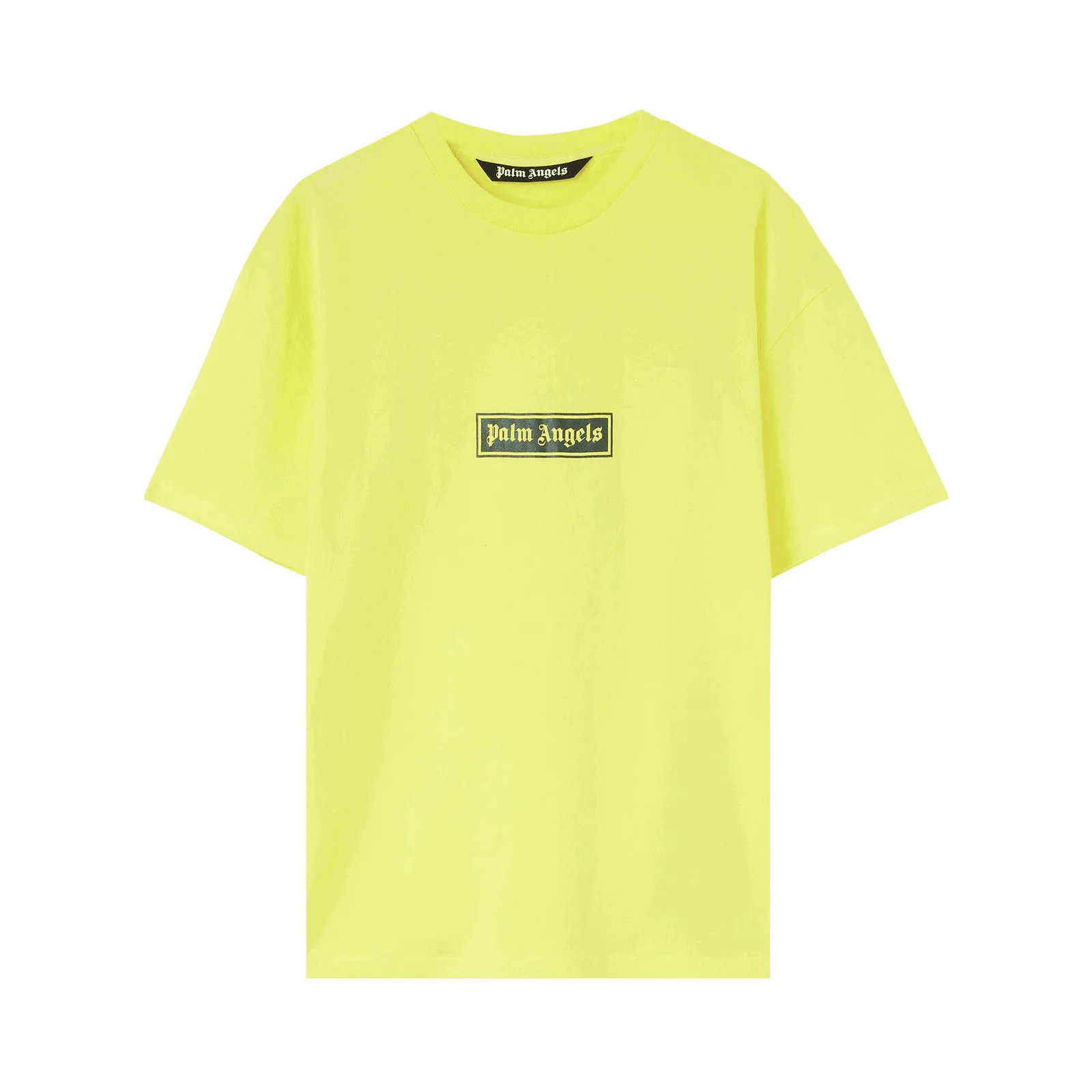 T-shirt Palm Angels Garmet Dyed Box Logo Tee PMAA065F22JER0011801