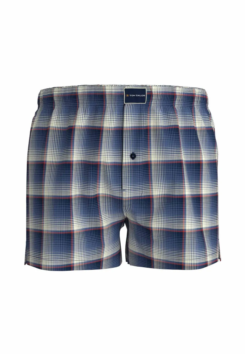 TOM TAILOR Herren Boxershort kariert 2er Pack