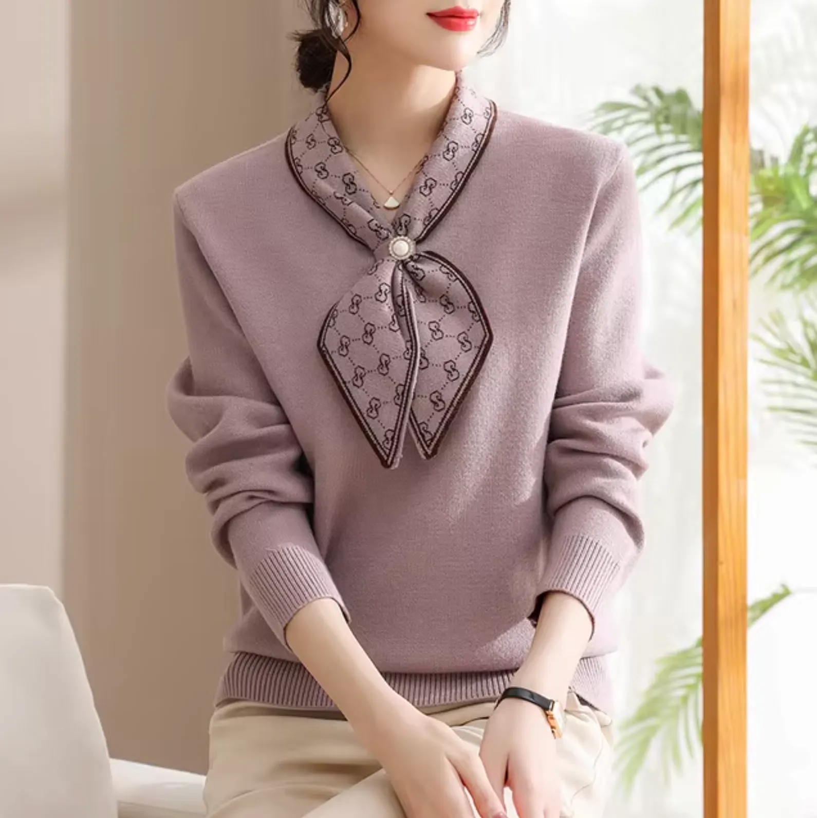 – Dicker Strickpullover